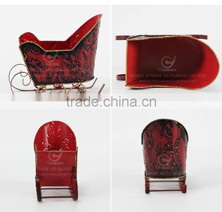 Garden galvanized or iron plant pot decorations pots for gardening metal tub planter