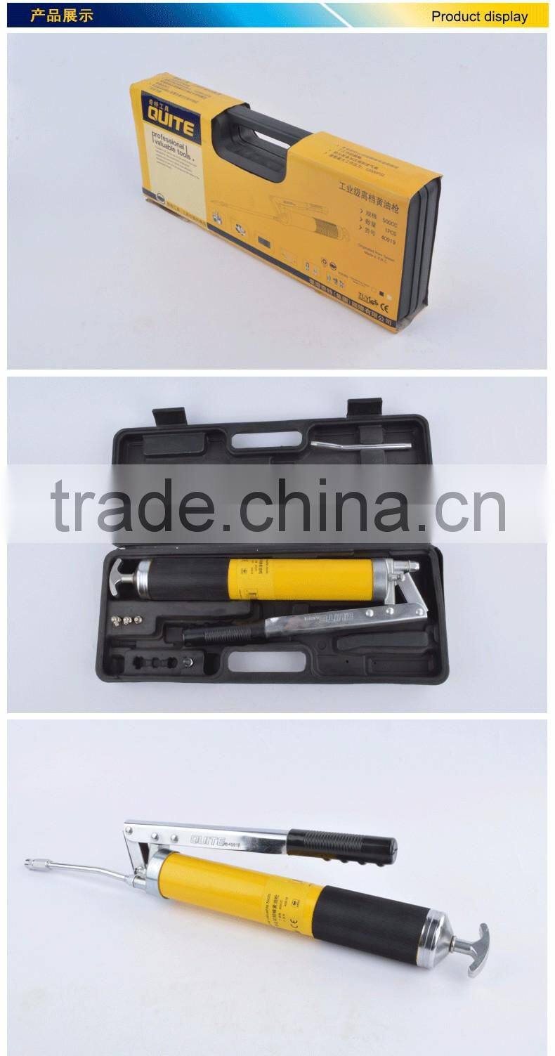 Industrial Patented Zinc Double Pump Grease Gun