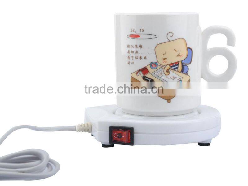 hot Electric USB Tea Coffee Mug Heat Warmer Heater Drinks Beverage Cup warmer
