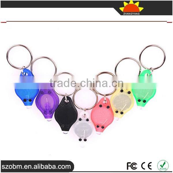 2016 promotional gift keychain flashlight,Money Detector function 395~400nm UV Light LED Keychain Flashlight