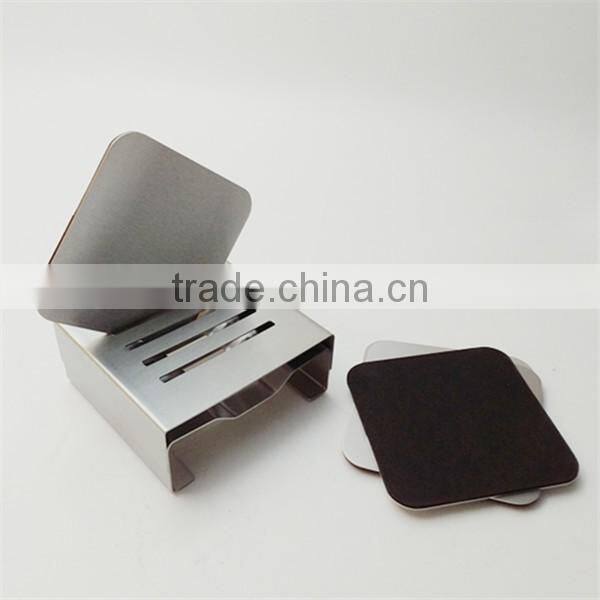 2016 Custom Stainless Steel Coaster/Beer Metal Cup Coaster