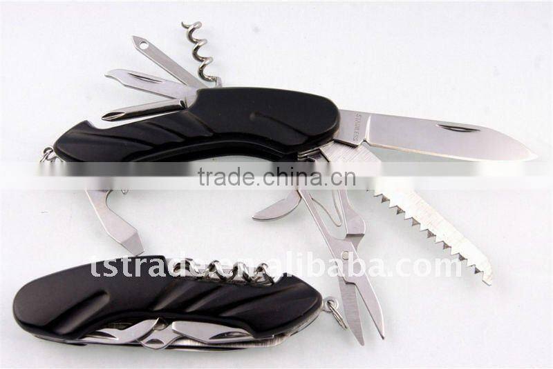2014 New design multi function LED pocket knife tools KG5009AL