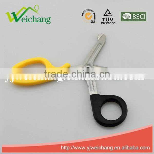 WCJ648 premium Soft grip Scissors Stainless Steel Precision with New Handle Design funny shape