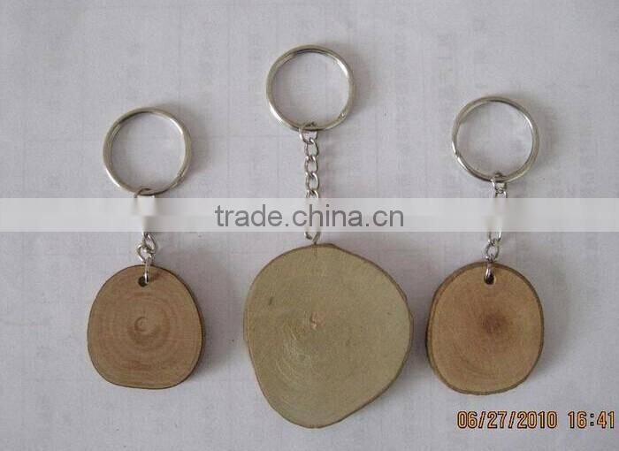 2016 custom carved wood key chain birch piece