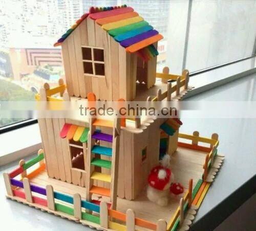 Made In China Creative Pazzle House Craft Stick For kids