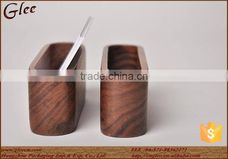 wooden luxury business card storage box for sale