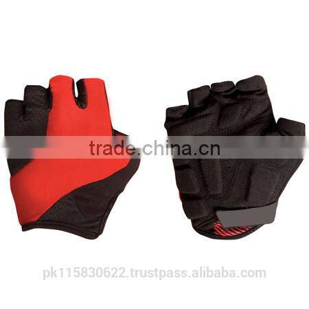 Cool Cycling Leather Fingerless gloves