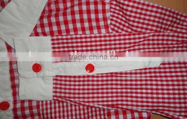 wholesale checked polo collar shirt stock lot