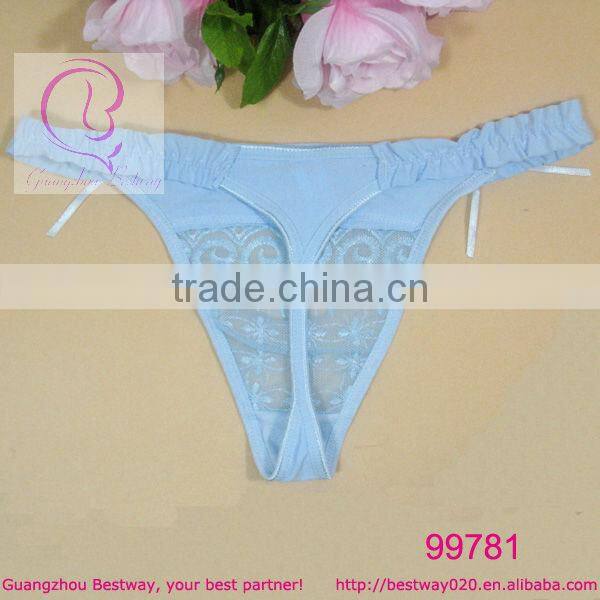 Sexy girl thongs g strings transparnet lace micro string