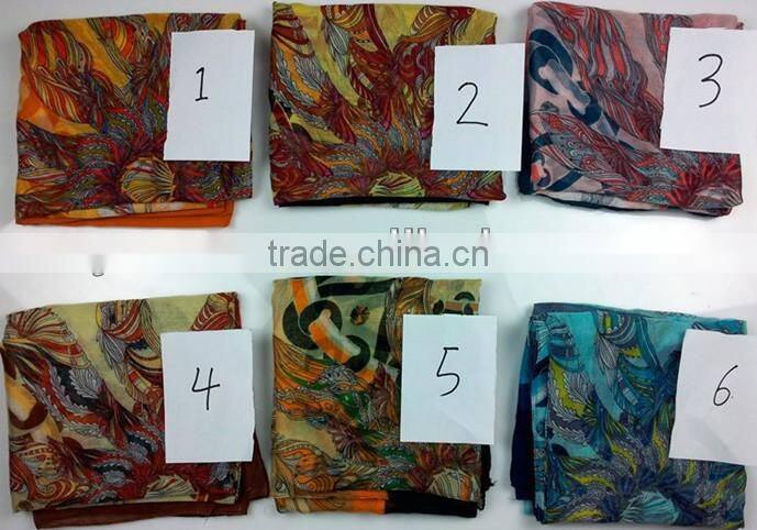 Fashion high quality 100%polyester printing totem new scarf STOCK!