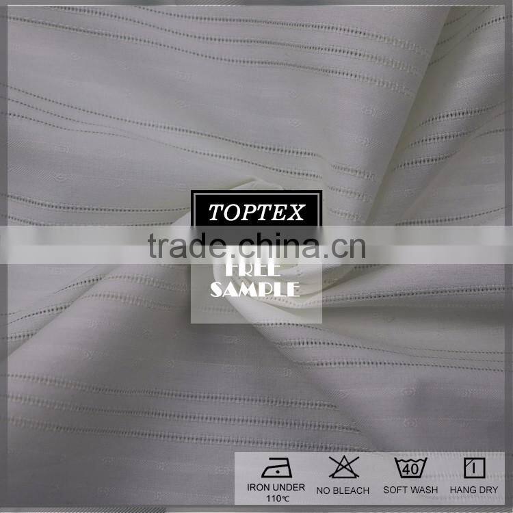 100% cotton dobby weave fabric