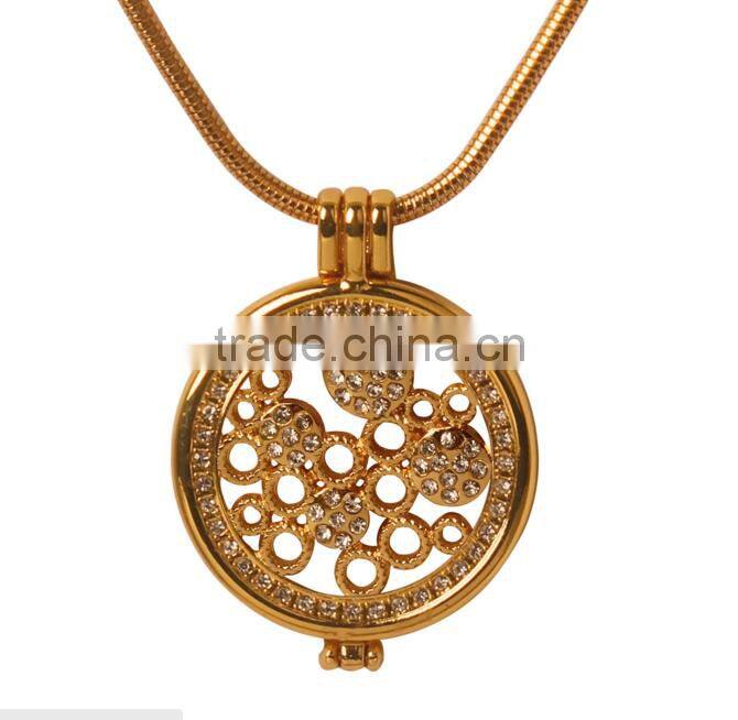 Ebay hot selling gothic jewelry wing geometric gear pendants steampunk necklace