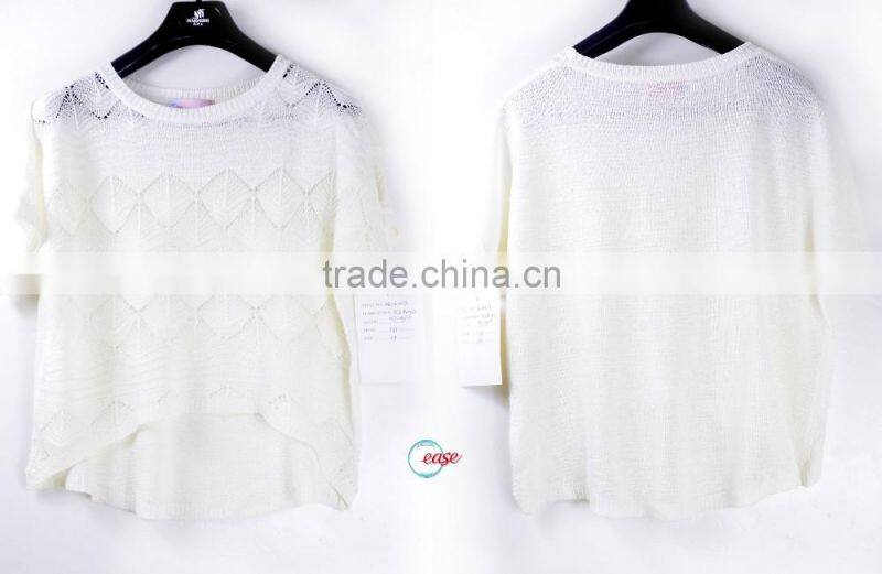 Anti-Shrink design hand knitted cardigan sweater