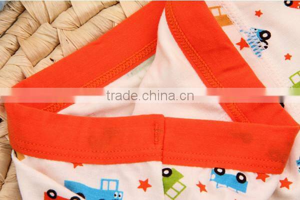 high quality cute cartoon car printed cotton baby underwear,boxer shorts boy underwear