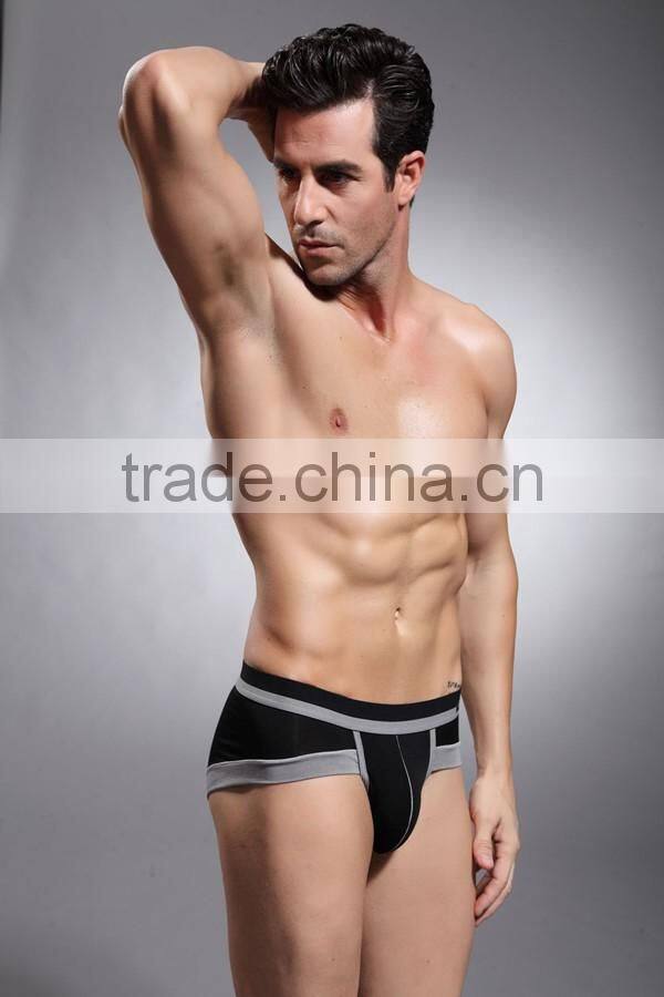 Comfortable Panties Hot Sale Men Male Underwear Men's Boxer Underwear Sexy Patchwork Cotton Man Underwear Boxer Solid Underpants
