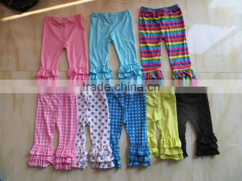 2015 baby three layer small ruffles pants cotton pure color pants buy direct from china manufacturer baby pants YW-037