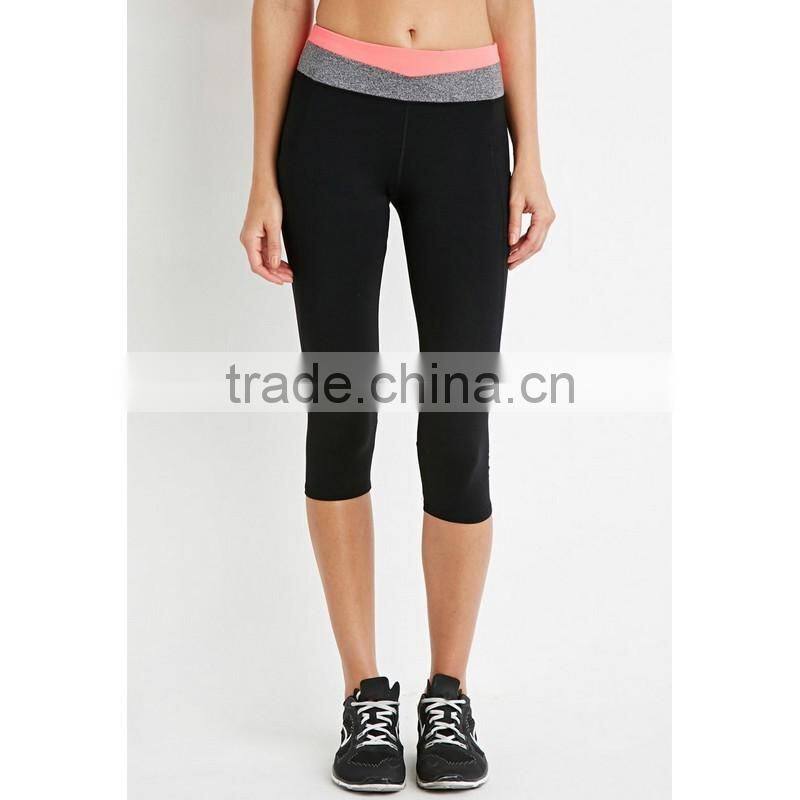 new design sexy sportwear/gym wear leggings pants/trousers for girls fitness apparel