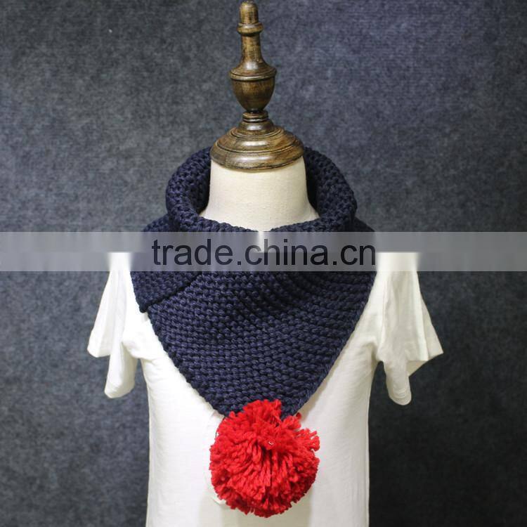 Fashion lovely all Acrylic soft comfortable small kitting children neckerchief