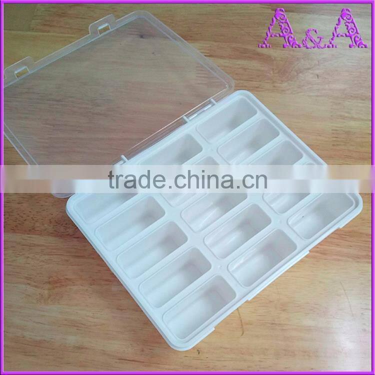 cheap plastic storage boxes for home qrganization storage box 15 compartment transparent home container