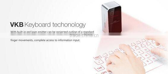 Ultra-Portable Virtual Projection Laser Keyboard Wireless Bluetooth 2.0 USB for HID Super Full Key for XP/vista/7/ 8/IOS/Iphone