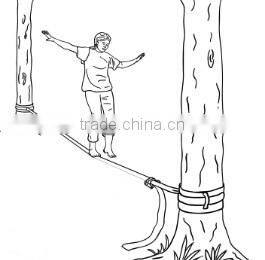 Customized printing Slackline set