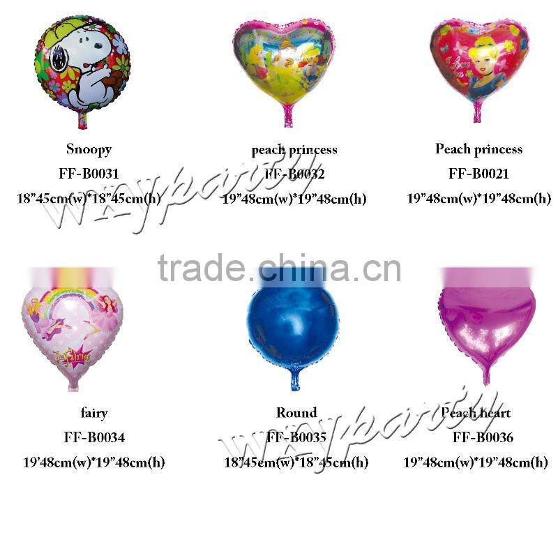Fashion heart shape ALUMINIUM FOIL helium BALLOON