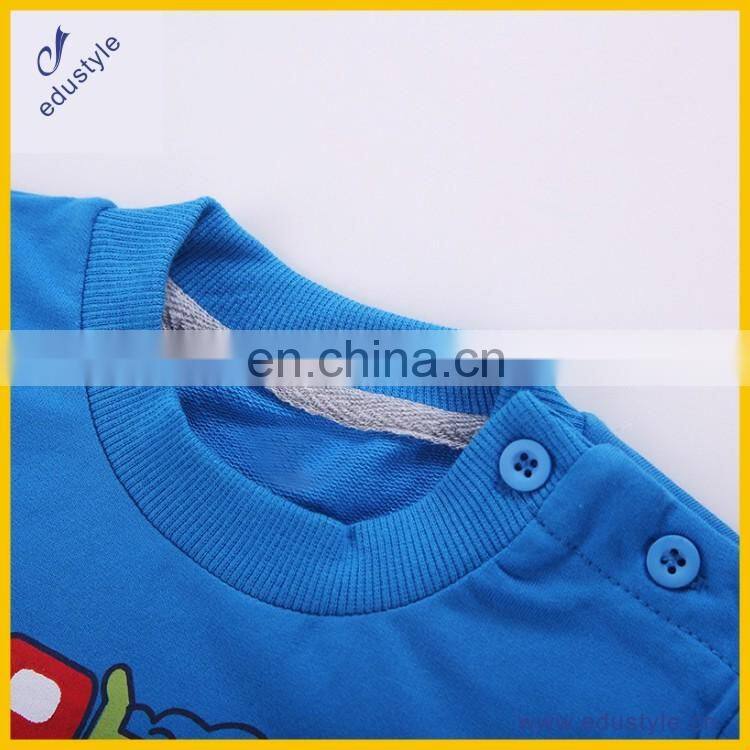Custom solid color children hoodies suit