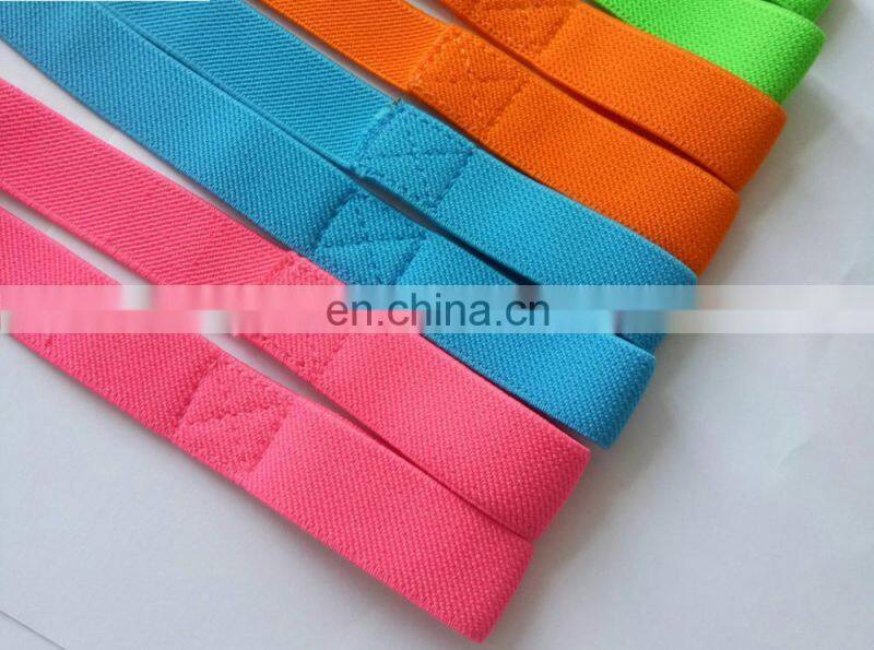 Custom sewing woven twill elastic tape