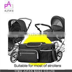 Baby Diaper Caddy Nursery Storage Bin and Car Organizer for Diapers and Baby Wipes