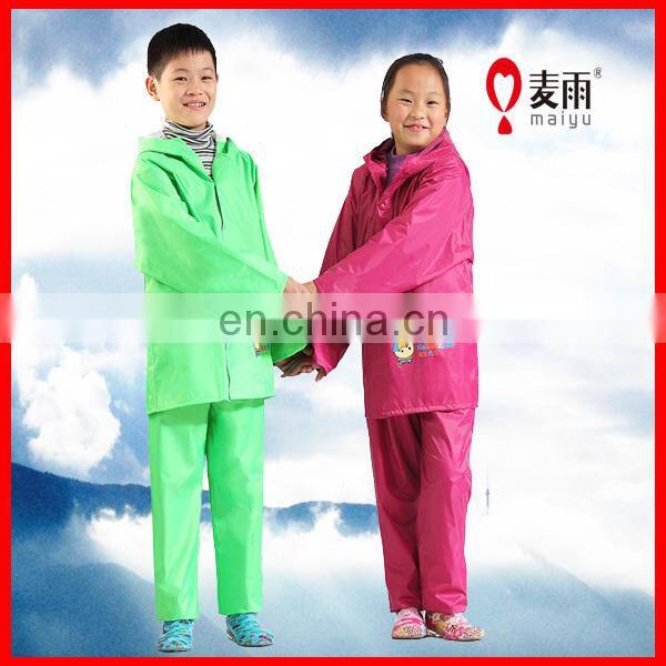 children transparent clear rain wear