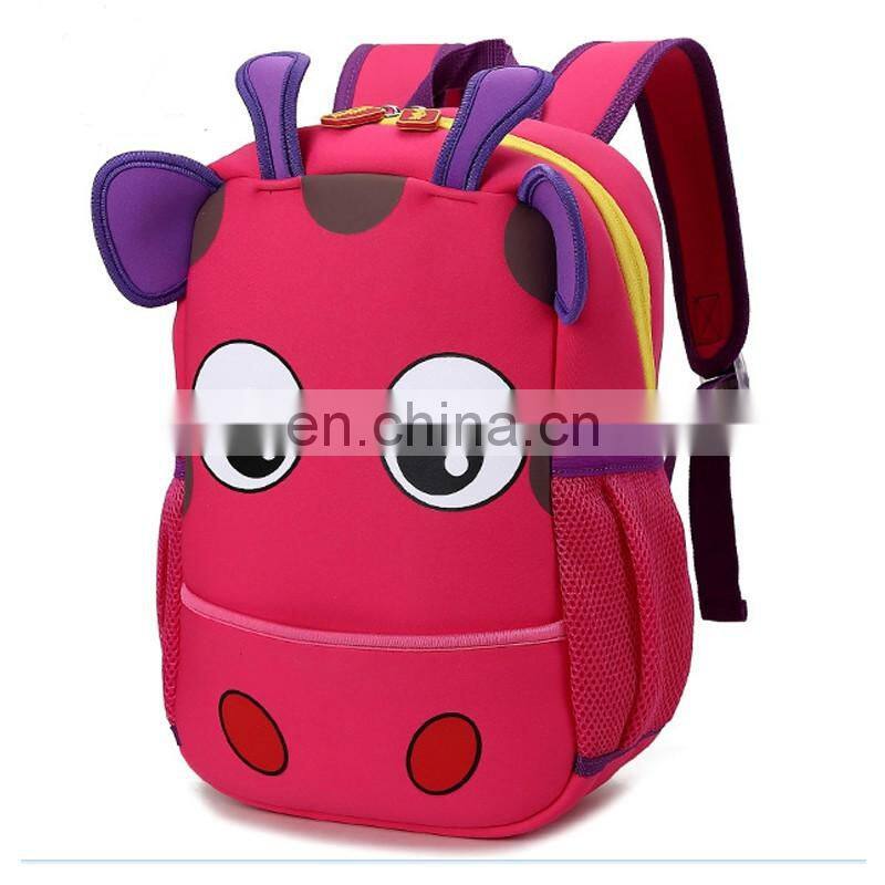 Colorful waterproof children trolly bag