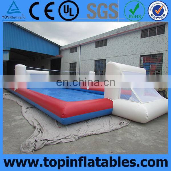 portable inflatable water soccer field