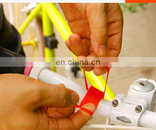 Bicycle Silicone Bandages Mtb Bike Tie Strap