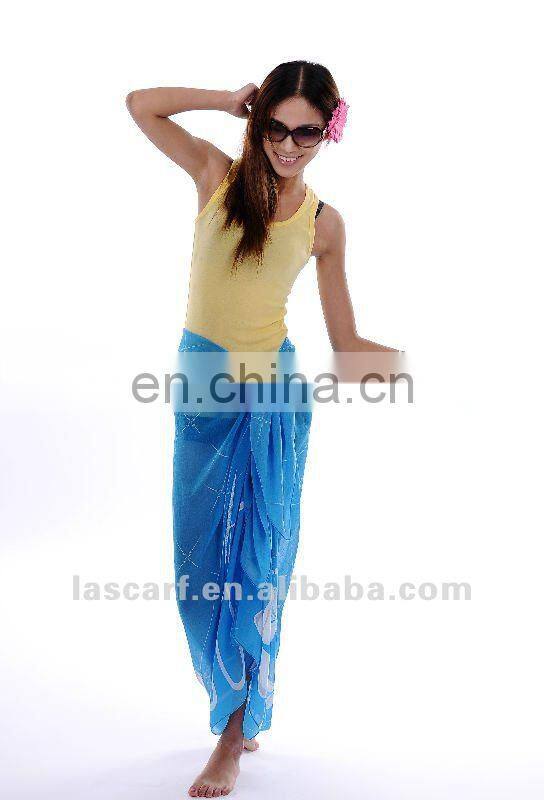newest women beach sarong scarf beach wear
