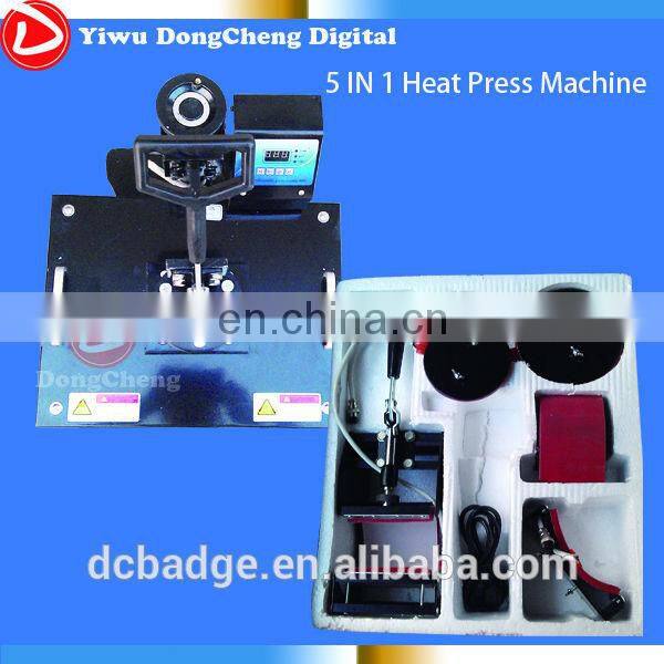 Combo 6 in 1 heat press machine multifunctional sublimation machine