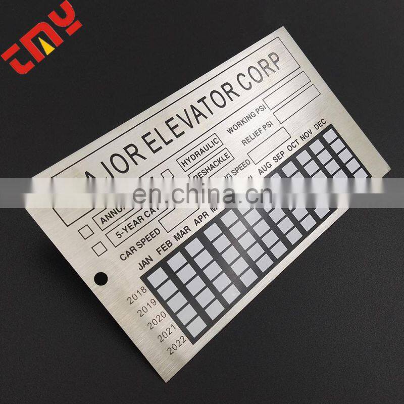 Customized Cheap Stainless Steel Cable Wire Luggage Tag With Loop