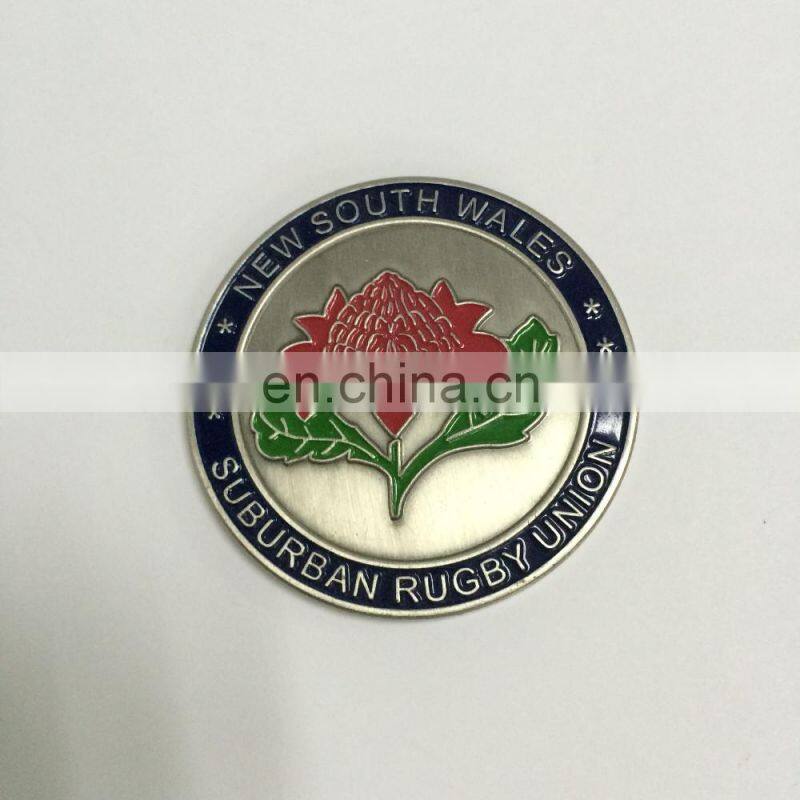 Commemorative coins with comfortable appearance Personalized design of an association as the membership souvenir