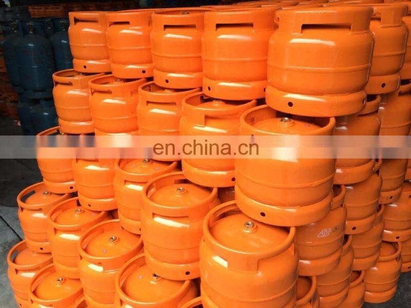 Hot sale cooking used 6KG lpg gas cylinder for Kenya