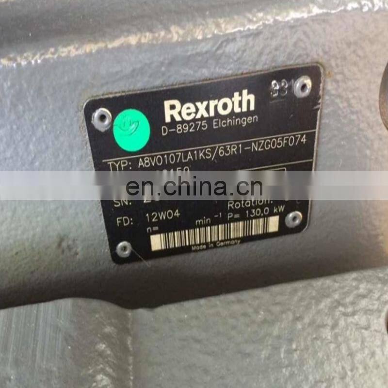 A8VO107 A8VO140 A8VO160 A8VO200 Rexroth A8VO Series Hydraulic Main Pump For Excavators