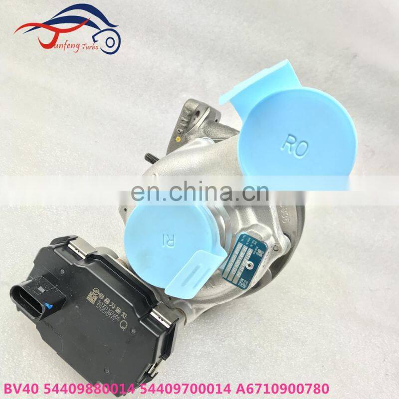 Original Turbo BV40 54409880014 54409700014 A6710900780 Turbocharger for Ssang Yong Rexton III 2.0 155 KM D20DTR Engine