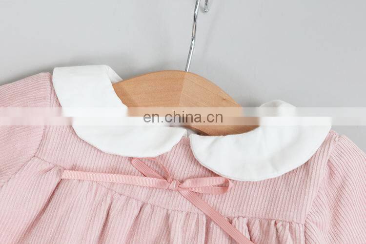 Lovely autumn kids party fashion dress children's wear new Korea baby girls dresses
