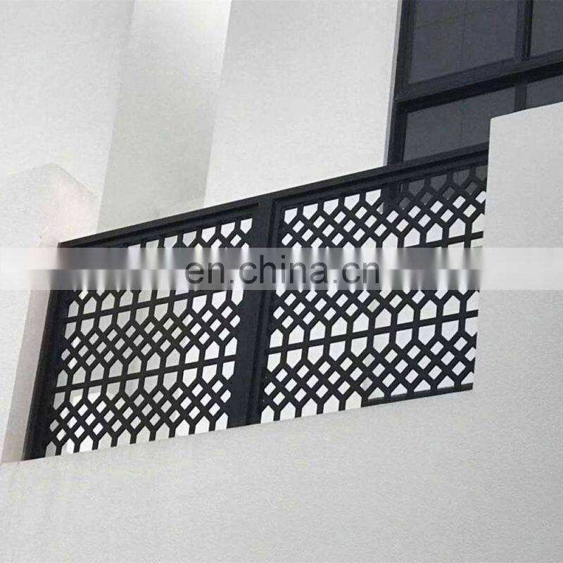 Aluminum Wall Screen Decorative Mashrabiya Design Metal Laser Cutting Screen Panel