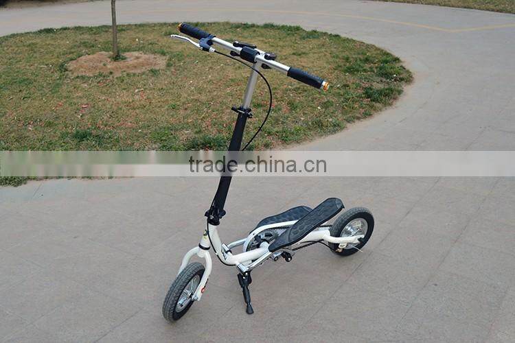 Kids dual pedal stepper bicycle scooter for sale