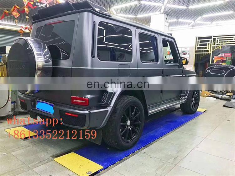 2019y new G class W464 G63 G500 G350 front bumper fender lights rear bumper body kit for cars w464 W463A G63 b style car kit set