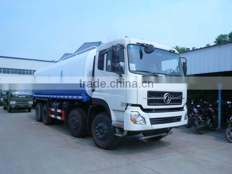 Dongfeng 8x4 25000liters water tank