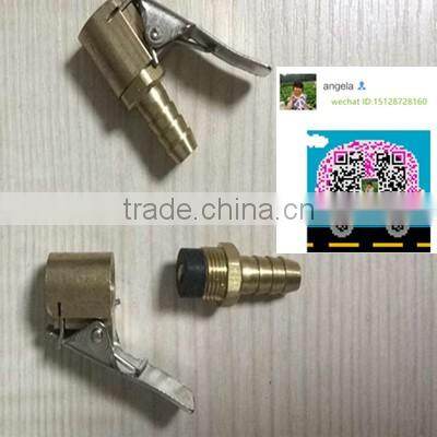 Tire inflating air chucks