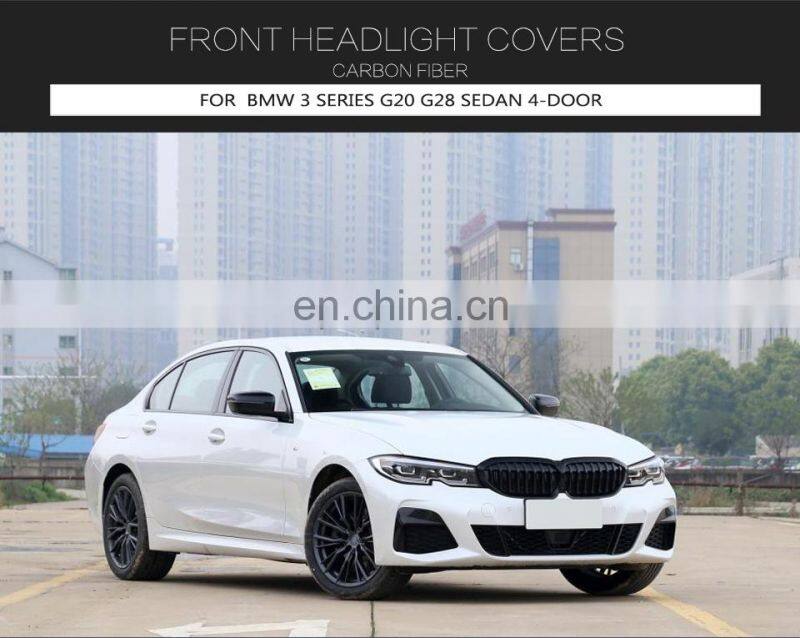 Auto Parts Real Dry Carbon Light Arches for BMW 3 series G20 G28 2020