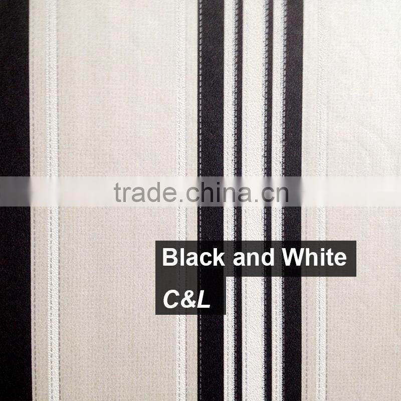 PVC non-woven luxury design wallpaper