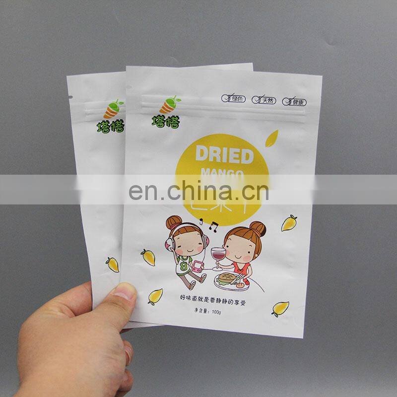 Custom Printed Child Resistant Smell Proof Mylar Bags Resealable Zipper Lock Gummy Candy snacks packaging bags