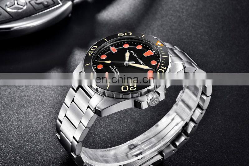 PAGANI DESIGN 1632 Men's Mechanical Fashion Luxury Brand Automatic Self-Wind Stainless Steel Wrist Watch